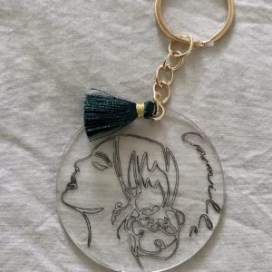 Porte clef gravé personnalisé