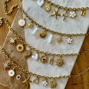Collier charms personnalisé